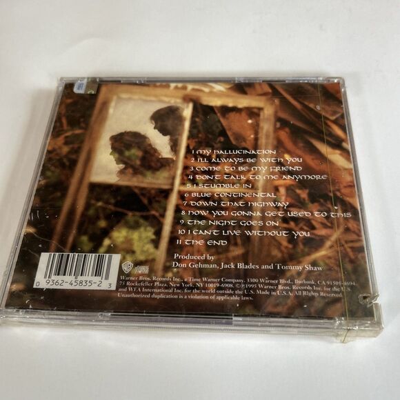 Hallucination by Jack Blades/Shaw Blades/Tommy Shaw 1995 CD - Sealed Flawed Case - Picture 4 of 8